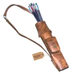 Brown Leather Archery Quiver